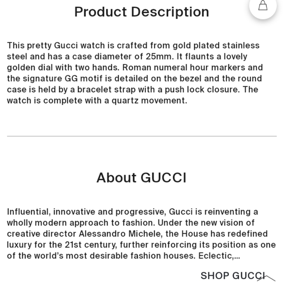 Woman's Gucci Wrist Watch - Picture 2 of 5